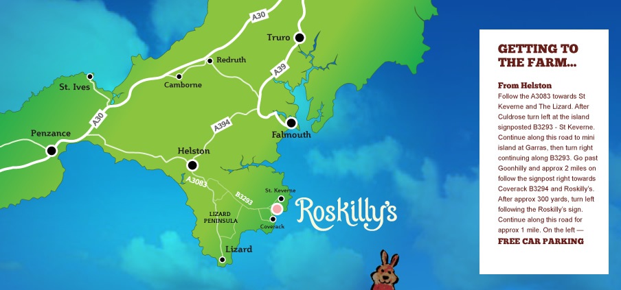 Roskillys Map