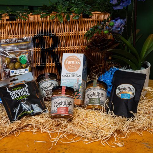 A Cornish Christmas Basket