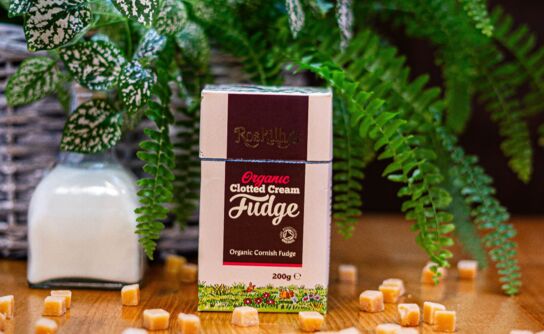 Organic Clotted Cream Fudge 200g
