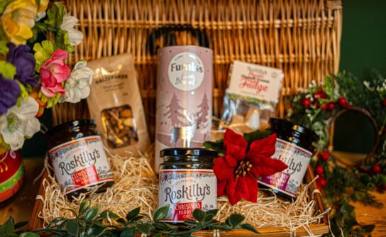 A Cornish Christmas Basket