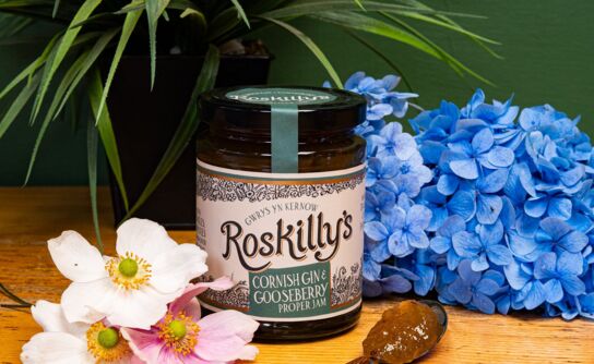 Cornish Gin & Gooseberry Jam