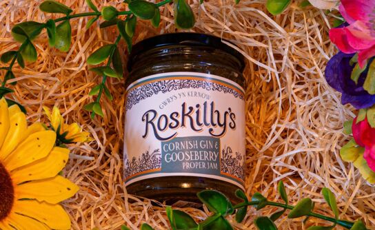 Cornish Gin & Gooseberry Jam