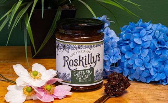 Green Fig & Walnut Festive Jam 360g