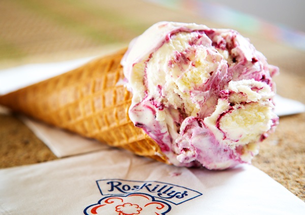 Roskilly's ice cream cone