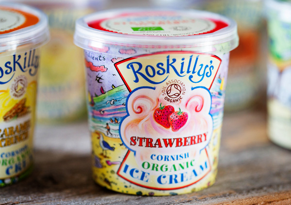 Roskilly's Organic 120ml Strawberry
