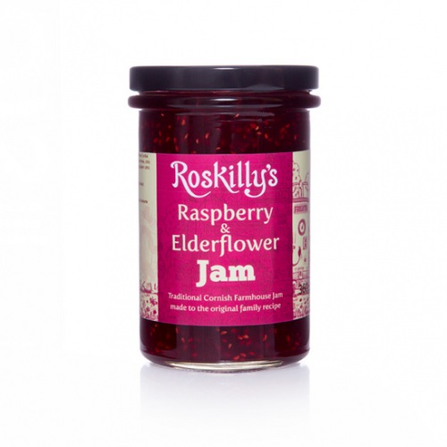 Farmhouse Raspberry & Elderflower Jam 360g